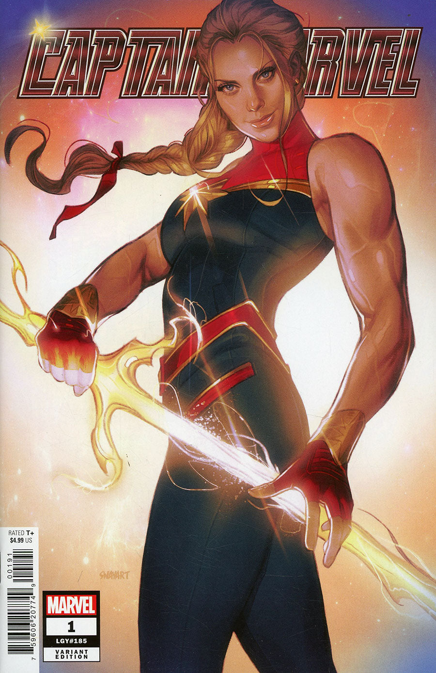 CAPTAIN MARVEL #1I SWABY VARIANT