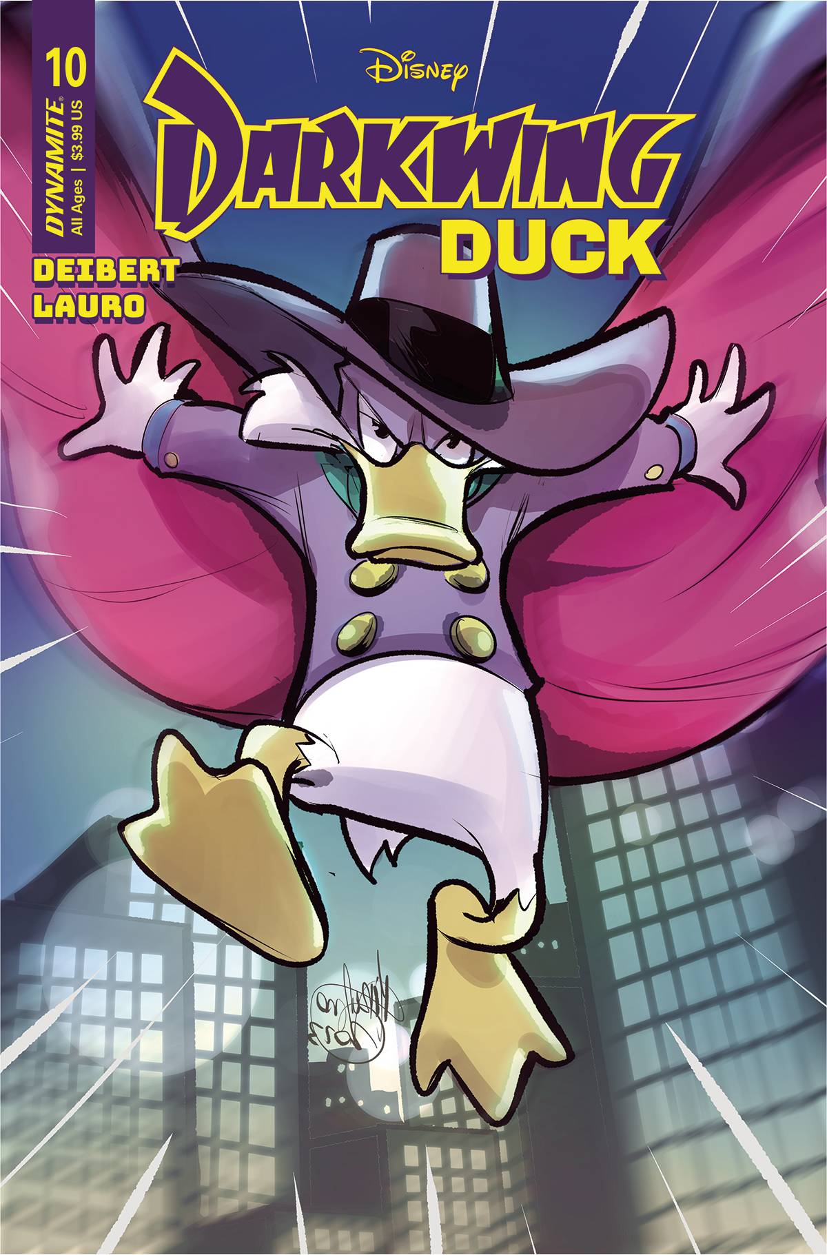 DARKWING DUCK #10B ANDOLFO VARIANT