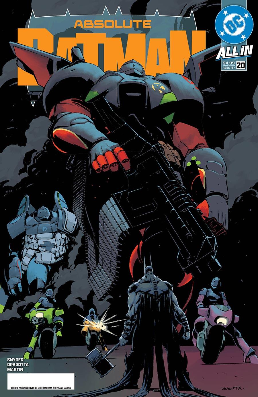 Absolute Batman #20 Cover A Nick Dragotta 2nd Printing