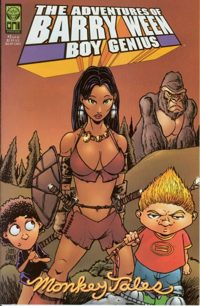 Adventures of Barry Ween, Boy Genius 3: Monkey Tales #5