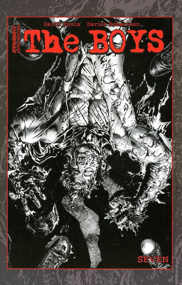 The Boys #7 Robertson B&W 1:10 Variant