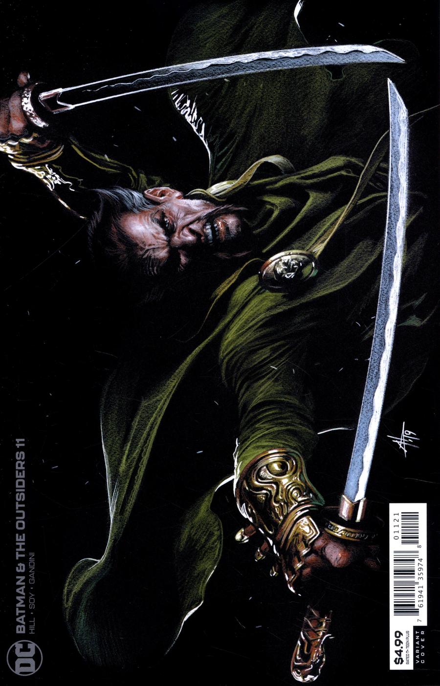 Batman and the Outsiders #11 Dell'Otto Variant