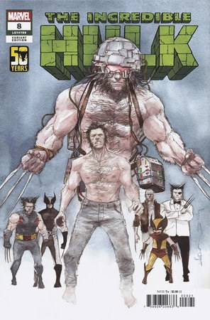 INCREDIBLE HULK #8B NGUYEN WOLVERINE WOLVERINE WOLVERINE VAR