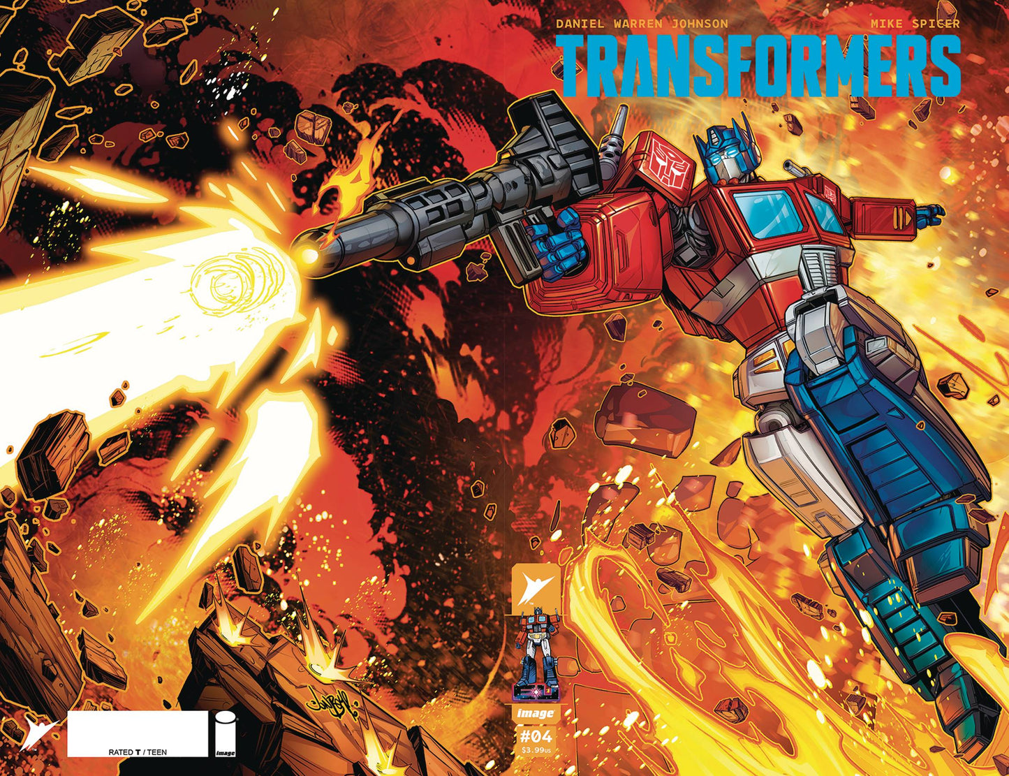 TRANSFORMERS #4B MEYERS WRAPAROUND VAR