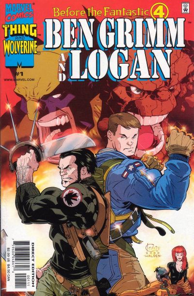 Before the Fantastic Four Ben Grimm and Logan #1