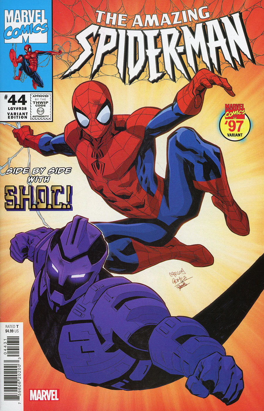 AMAZING SPIDER-MAN #44 GOMEZ MARVEL 97 VAR