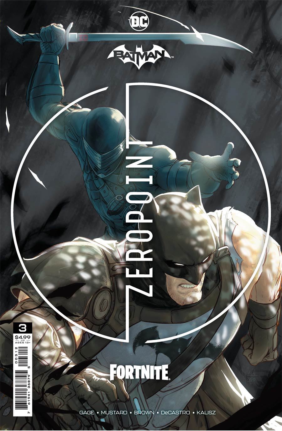 Batman / Fortnite Zero Point #3 2nd Printing