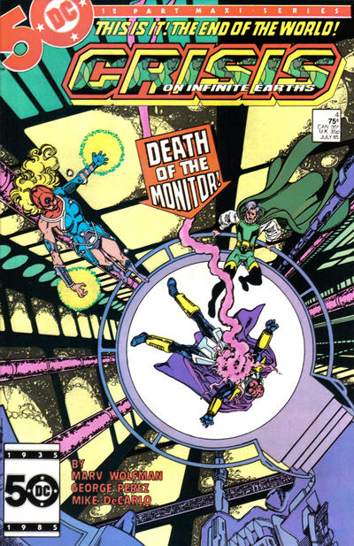 Crisis on Infinite Earths #4