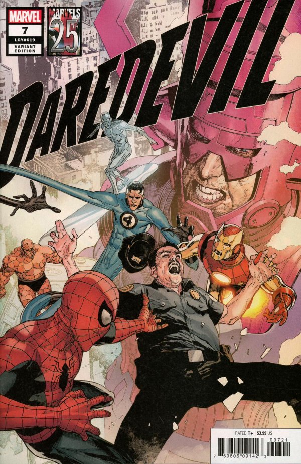 Daredevil #7B Yu Variant