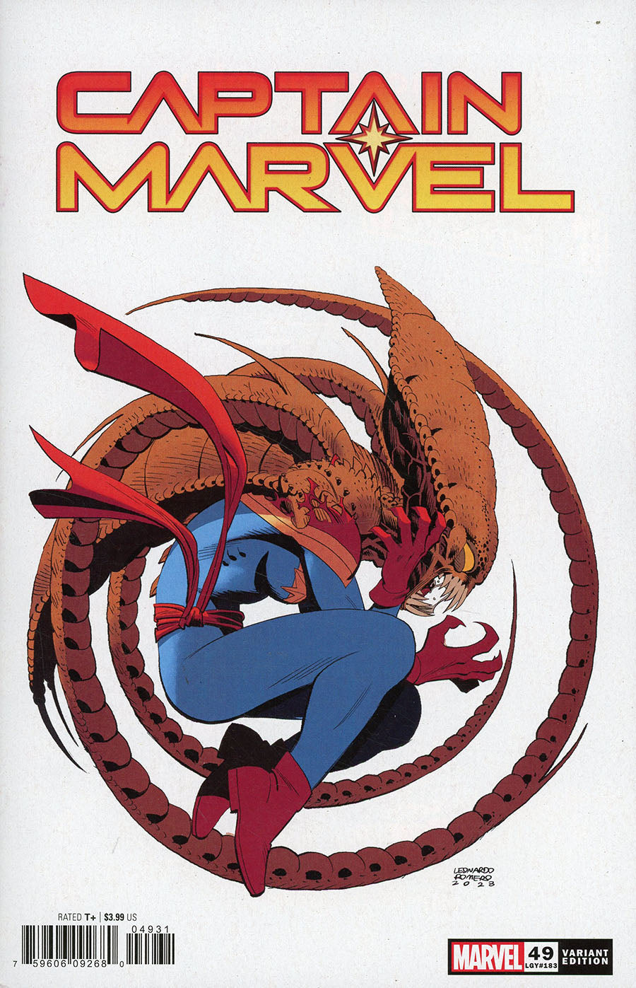 Captain Marvel #49C Romero Variant