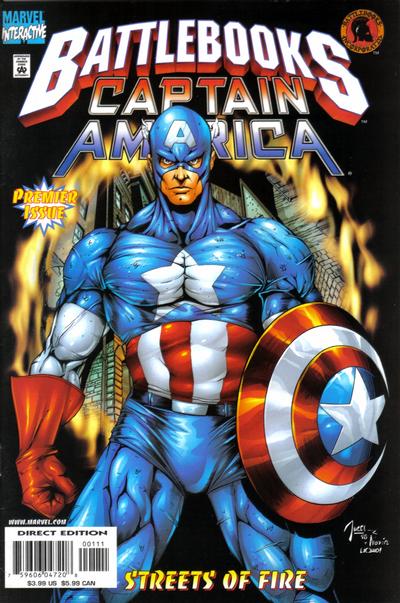 Captain America Battlebooks Streets of Fire #1