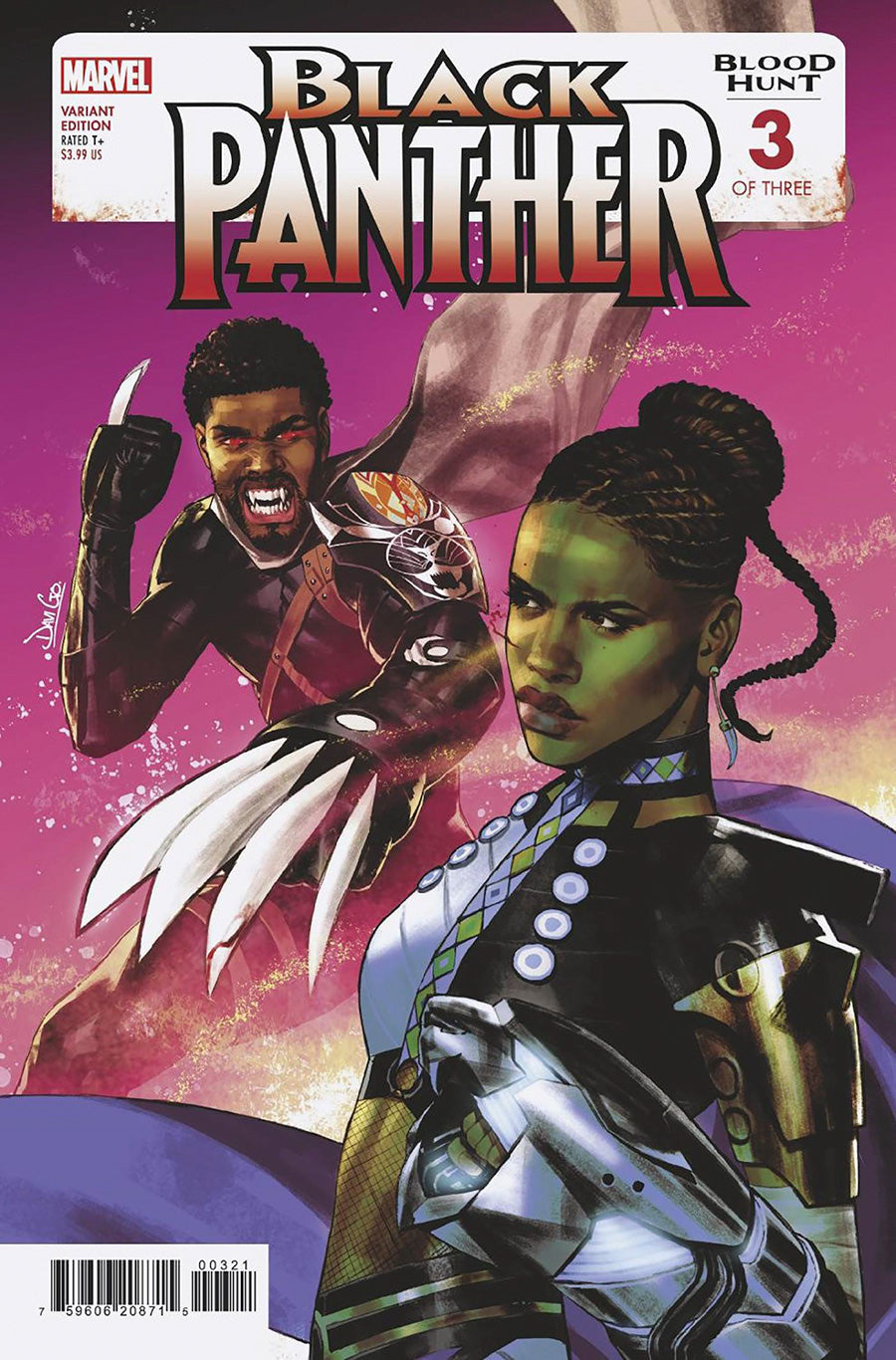 Black Panther Blood Hunt #3 Davi Go Variant