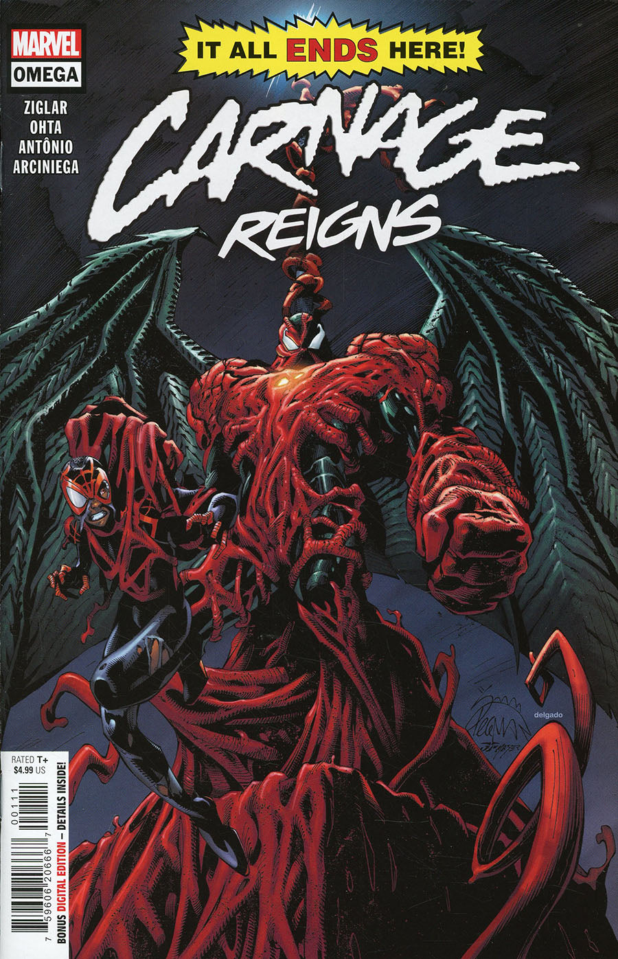 Carnage Reigns: Omega #1A