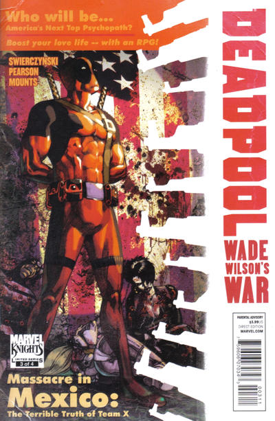 Deadpool: Wade Wilson's War #3 CGC Graded 9.6