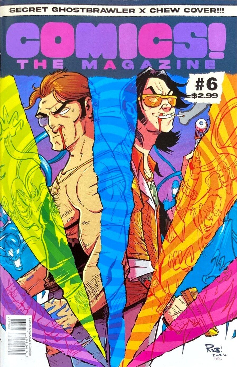 Comics The Magazine #6 Rob Guillory 1:25 Secret Incentive Variant