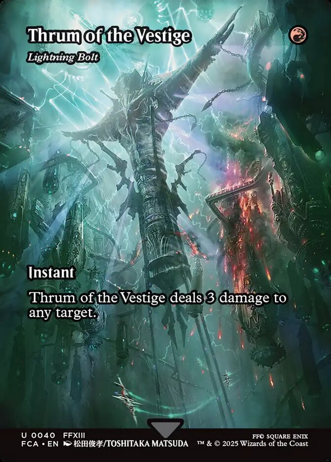 Thrum of the Vestige - Lightning Bolt - Showcase