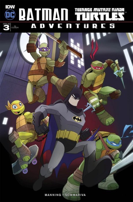 Batman / Teenage Mutant Ninja Turtles Adventures #3 Martin Incentive Variant