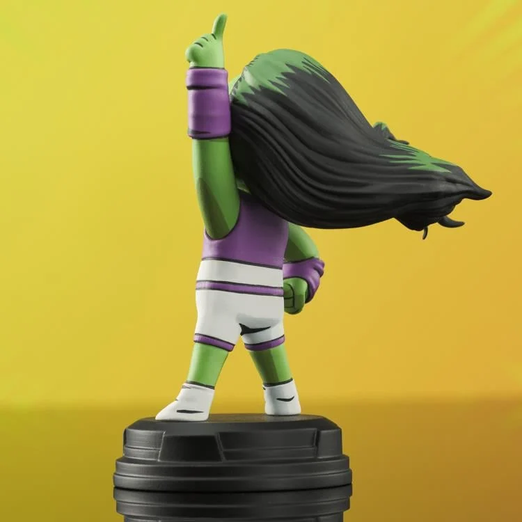 Diamond Select Toys & Gentle Giant - Marvel Animated Skottie Young She-Hulk Limited Edition Statue