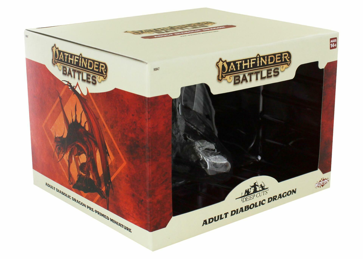 Pathfinder Battles Deep Cuts - Adult Diabolic Dragon