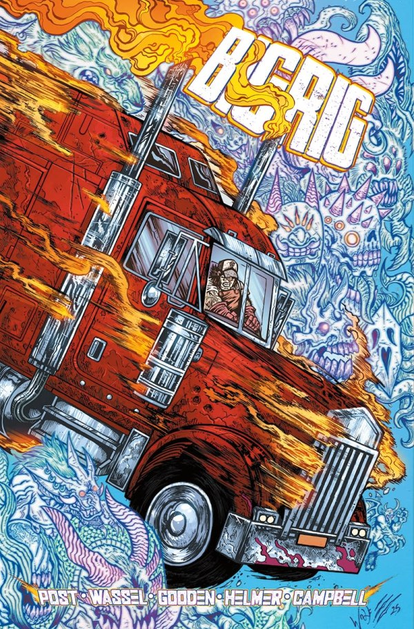 Post Malone's Big Rig #1 Cover B Maria Wolf Bundle Box Variant