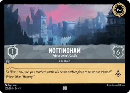 Nottingham - Prince John's Castle - 203/204 - Common