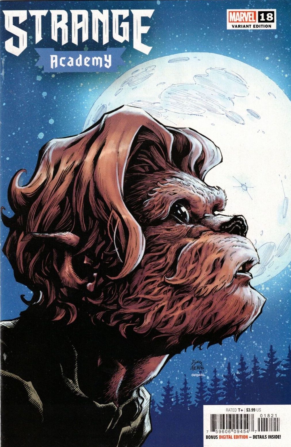 Strange Academy #18B Stegman Variant