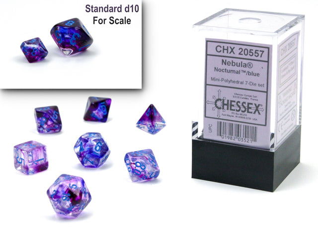 Chessex Mini-hedral Nebula® 7-Die Set