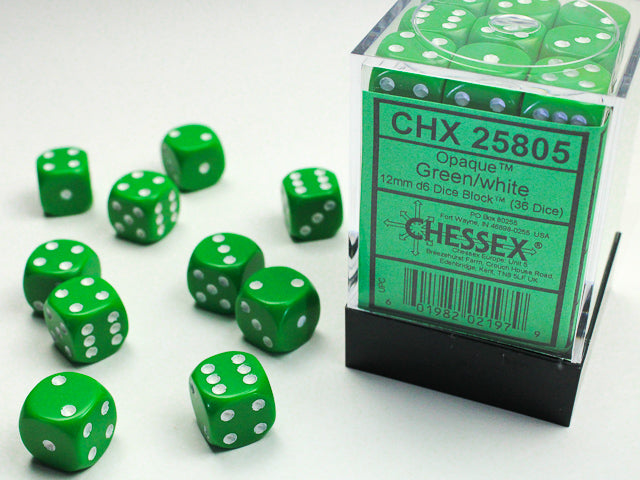 Chessex 12mm Opaque Dice Blocks™
