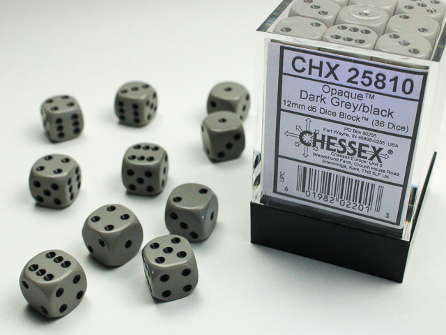 Chessex 12mm Opaque Dice Blocks™