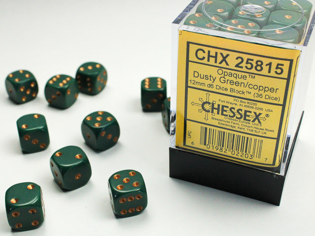 Chessex 12mm Opaque Dice Blocks™