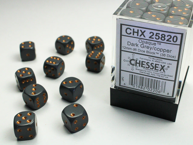 Chessex 12mm Opaque Dice Blocks™