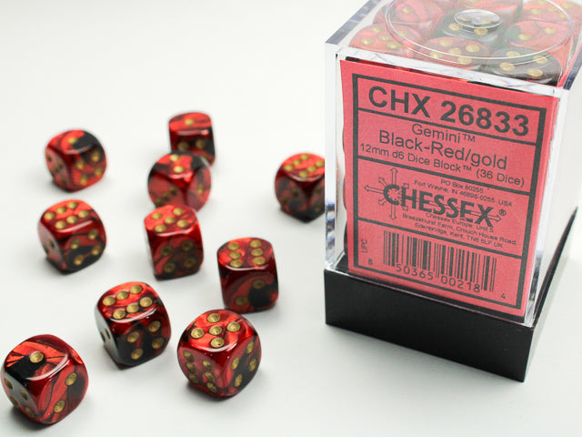 Chessex 12mm Gemini® Dice Blocks™