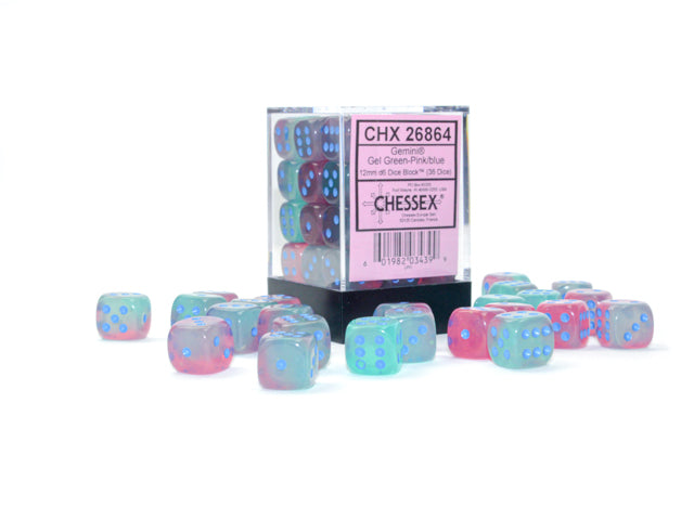 Chessex 12mm Gemini® Dice Blocks™