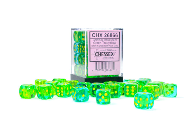 Chessex 12mm Gemini® Dice Blocks™