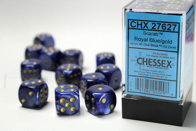 Chessex 16mm Scarab® Dice Blocks™
