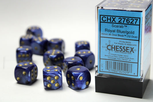 Chessex 16mm Scarab® Dice Blocks™