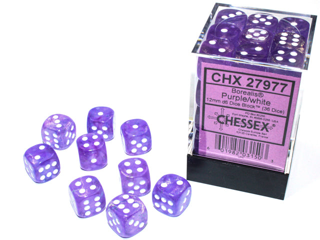 Chessex 12mm Borealis® Dice Blocks™