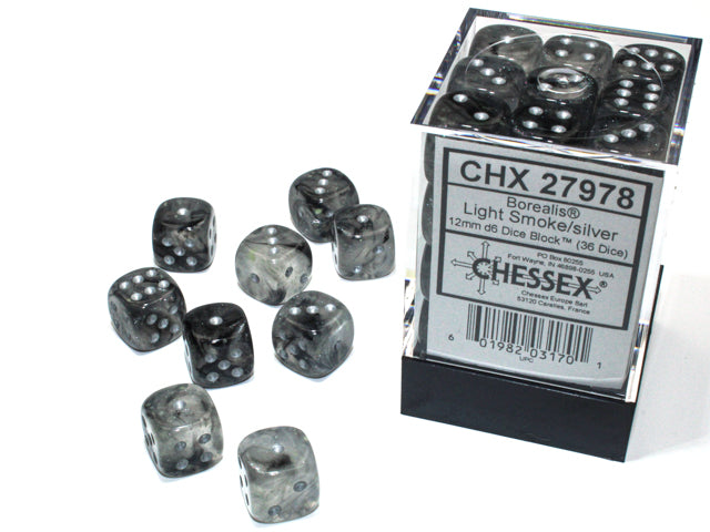 Chessex 12mm Borealis® Dice Blocks™