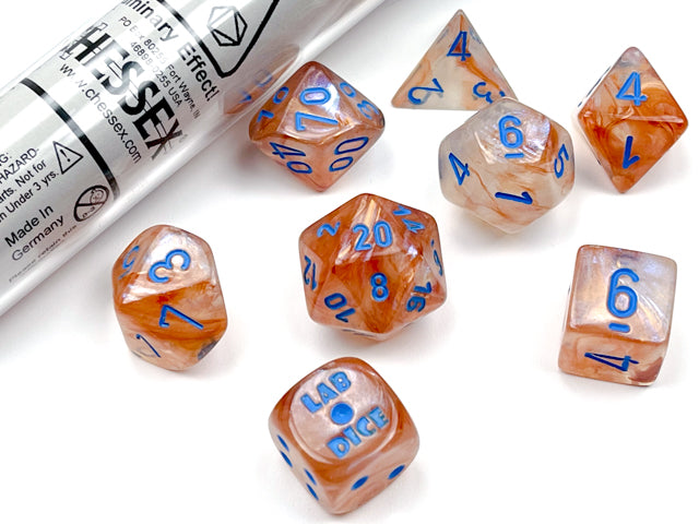 Chessex Lab Dice™ Borealis® Polyhedral Dice