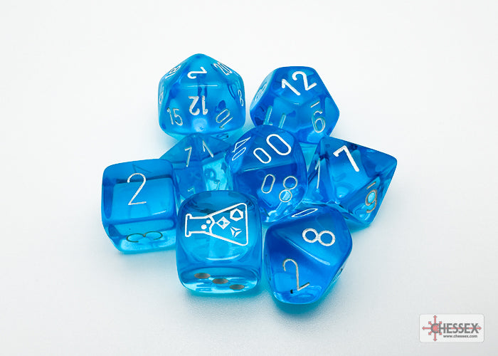 Chessex Lab Dice™ Translucent Polyhedral Dice