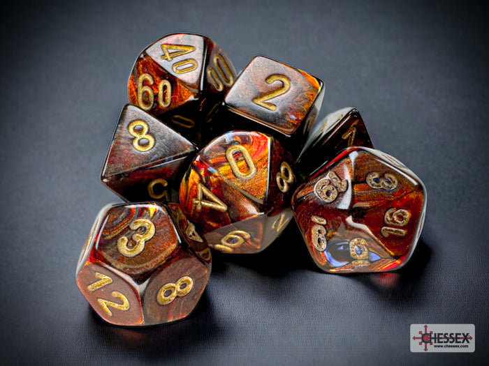 Chessex Mini-hedral Scarab® 7-Die Set