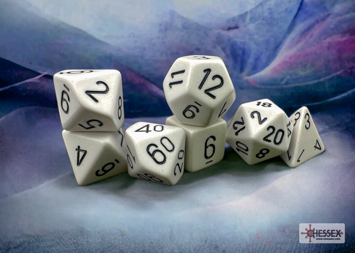 Chessex Opaque Polyhedral Dice