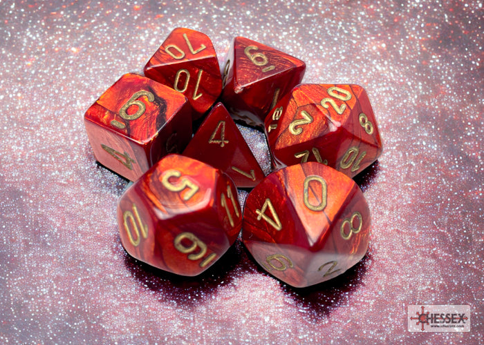 Chessex Scarab® Polyhedral Dice