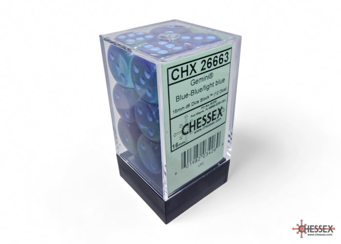 Chessex 16mm Gemini® Dice Blocks™