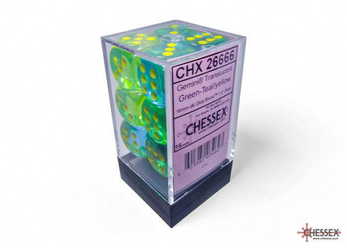 Chessex 16mm Gemini® Dice Blocks™