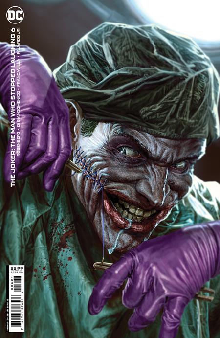 Joker: The Man Who Stopped Laughing #6B Bermejo Variant