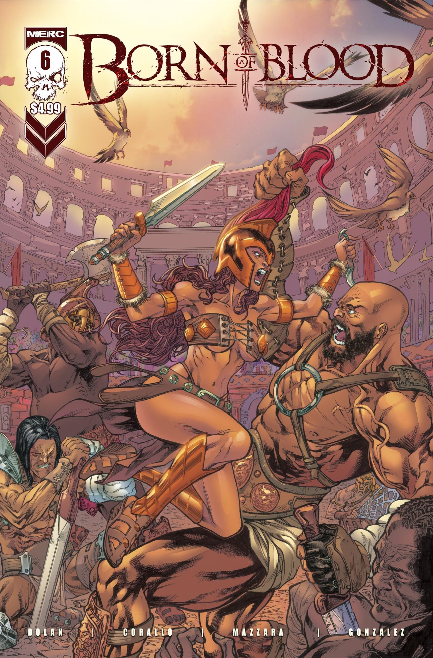 Born of Blood #6 (of 6) Sharp Variant (MR)