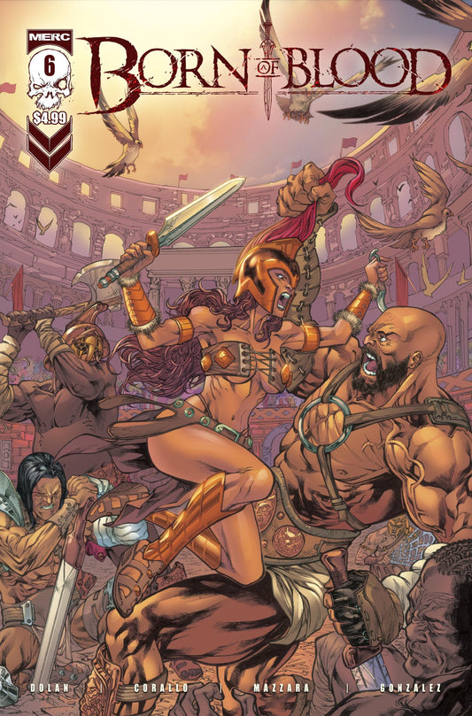 Born of Blood #6 (of 6) Sharp Variant (MR)