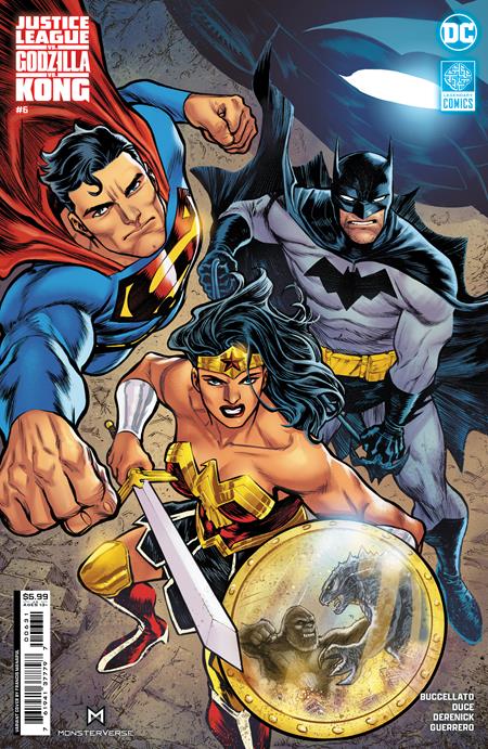 JUSTICE LEAGUE VS GODZILLA VS KONG #6C (OF 7) MANAPUL VAR