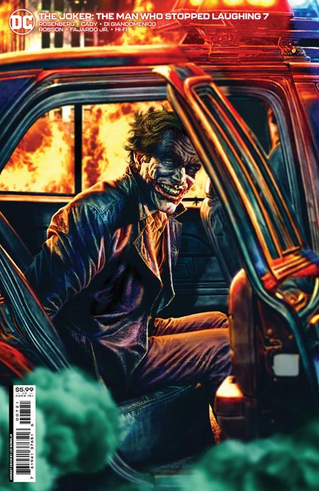 Joker: The Man Who Stopped Laughing #7B Bermejo Variant